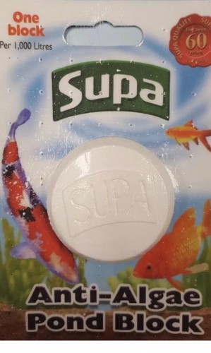 Supa anti algae - pond, block-
