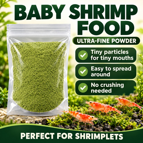 Baby shrimp fry food 20g - baby,