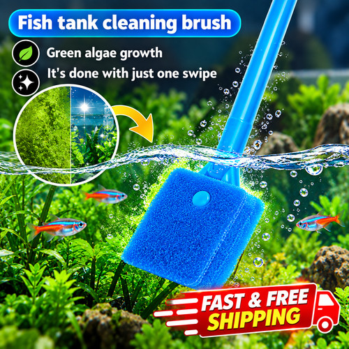 Fish tank cleaning kit brush - fish,
