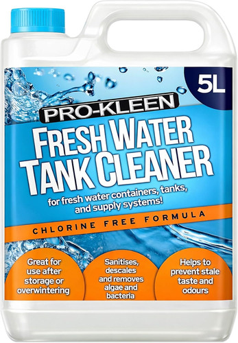 Fresh water tank cleaner - tank, (5
