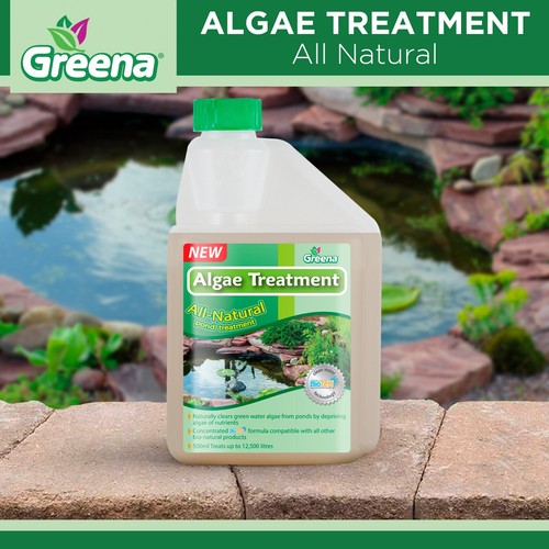 Pond algae treatment - pond,