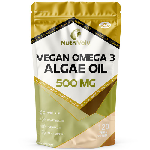 Vegan omega algae - oil, 120