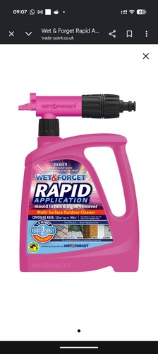 Wet forget rapid application - wet,